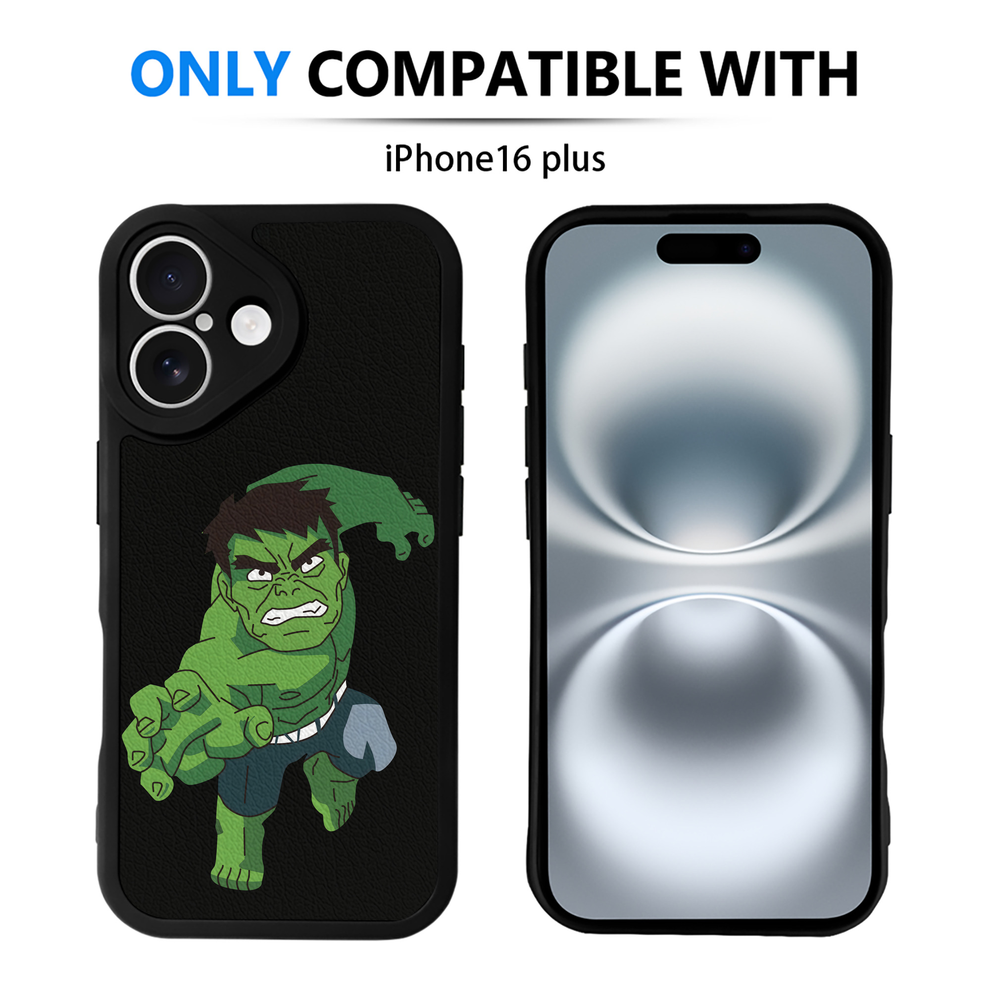 （画像用） アベンジャーズ The Avengers 【iPhone 16シリーズ対応】シリコンスマホケース（レザー調） 材質：シリコン
